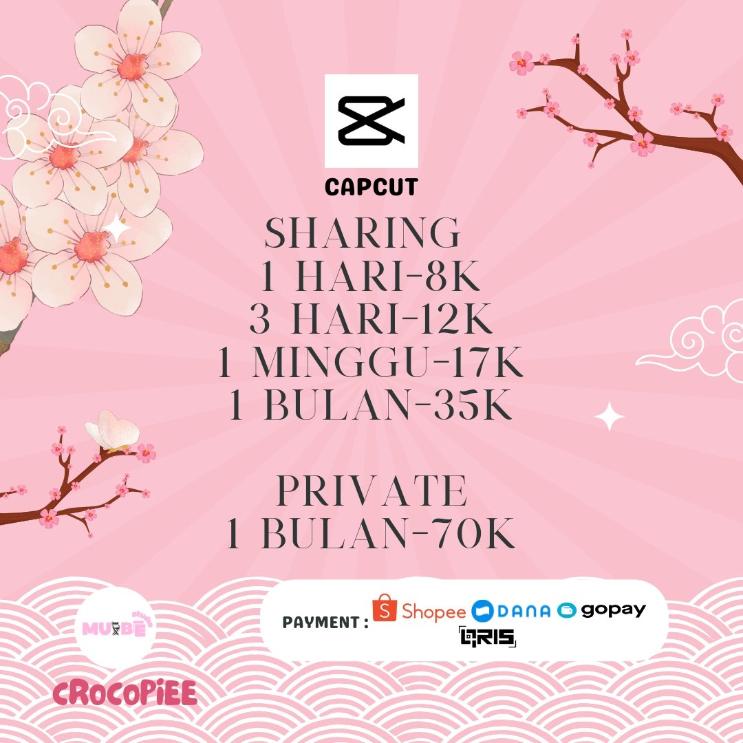 cellopiee's tweet photo. @renjunsakti Ridii capcut murce sung pris yuu kakk wa aja yaa 
📱 https://t.co/W6Fb3Phkei https://t.co/quMFP2lkq2