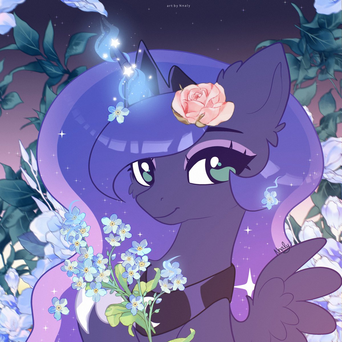 NnalyArt's tweet photo. Day 285 of drawing Princess Luna

#mlp #mylittlepony #dailyluna https://t.co/yv5kJwcuCY