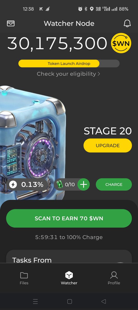 TanviRTech2's tweet photo. Post a photo on X (Twitter) showing your device with a Watcher Node, anywhere in the world.

Include #WatchersEverywhere hashtag, tag @DeNetPro, mention your location, and tell about Watcher Node. Don't delete the post!

Share the post link via "Verify post" and claim your reward https://t.co/iiSn5uy7Qn