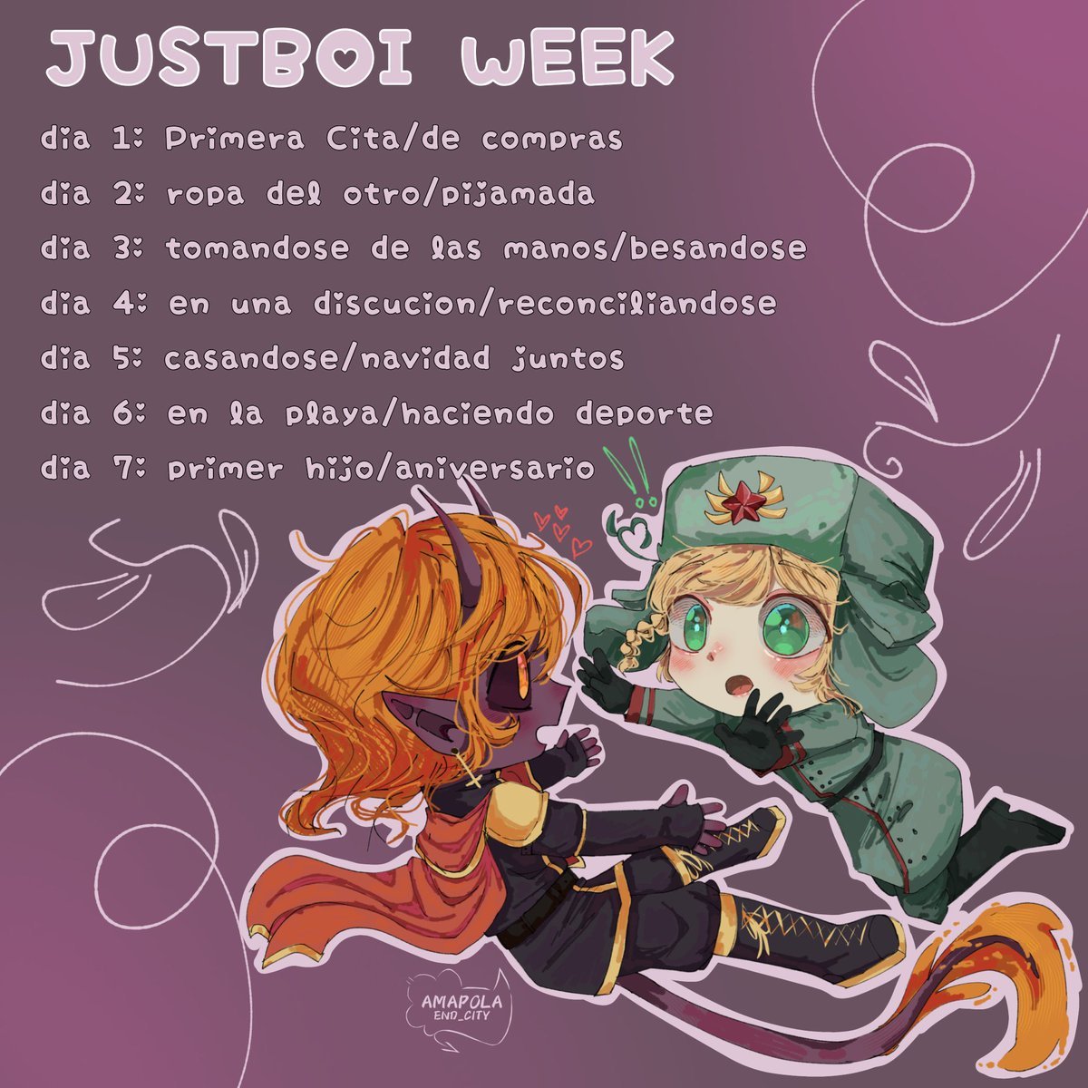 lyriox_x's tweet photo. Día 3: Tomándose de las manos

#Justboiweek #MagmaBoiFanart #JustNovaFanart #Justboi https://t.co/DhUpMOiOEs