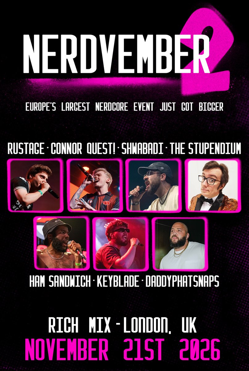 Nerdvember 2 tweet media