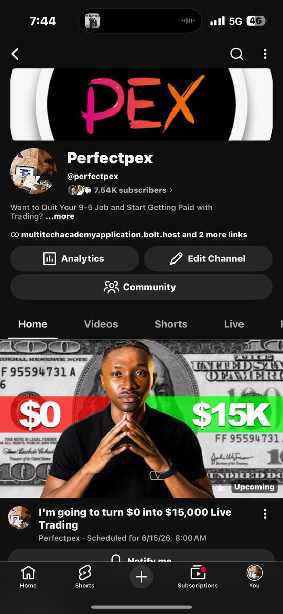 perfectpexx's tweet photo. JUNE 15TH (Tomorrow) commence the beginning of the $15k Trading challenge with @GoatFunded @EdwardXLreal 

I’ve passed, got funded and gotten multiple payouts  not just for me but with my mentees as well, but this time I’m set to pass phase 1, phase 2 and try to get a payout within 15 trading days!

To partake in this, all you’ve got to do is, click this https://t.co/dFYM47qohi 

set notifications 🔔 and get your accounts ready with GFT (use link to get 40% off) 👉 https://t.co/ifP7KvLqkx

All trades will be shared live and in telegram community so you miss nothing https://t.co/ID9DprI4u6 

Monday JUNE 15th, let the challenge BEGIN 👨‍🍳🔥💰