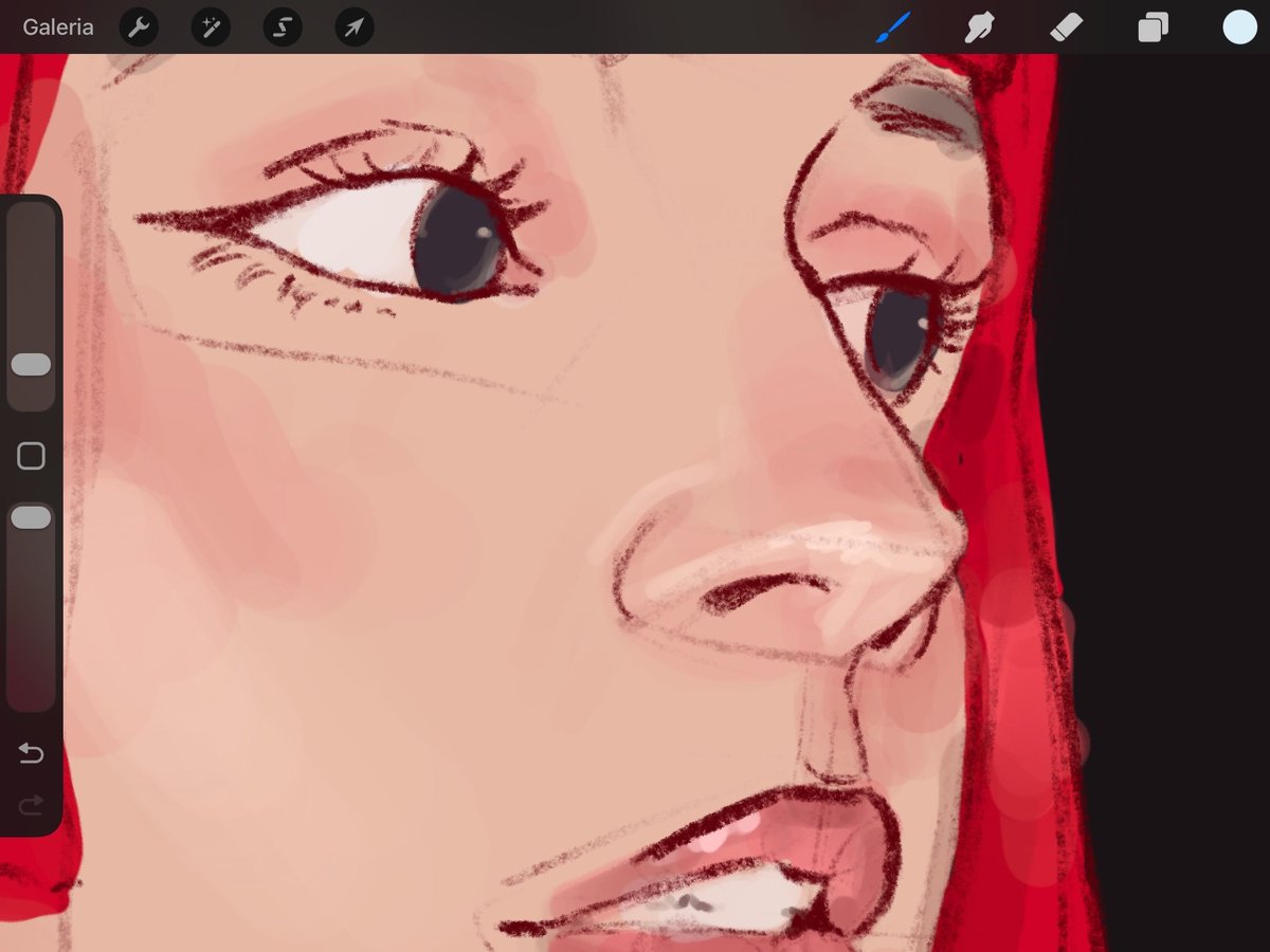 dxntbleed's tweet photo. pra todo o sempre o nariz vai ser minha parte favorita de pintar/desenhar https://t.co/TeVLeylJGK