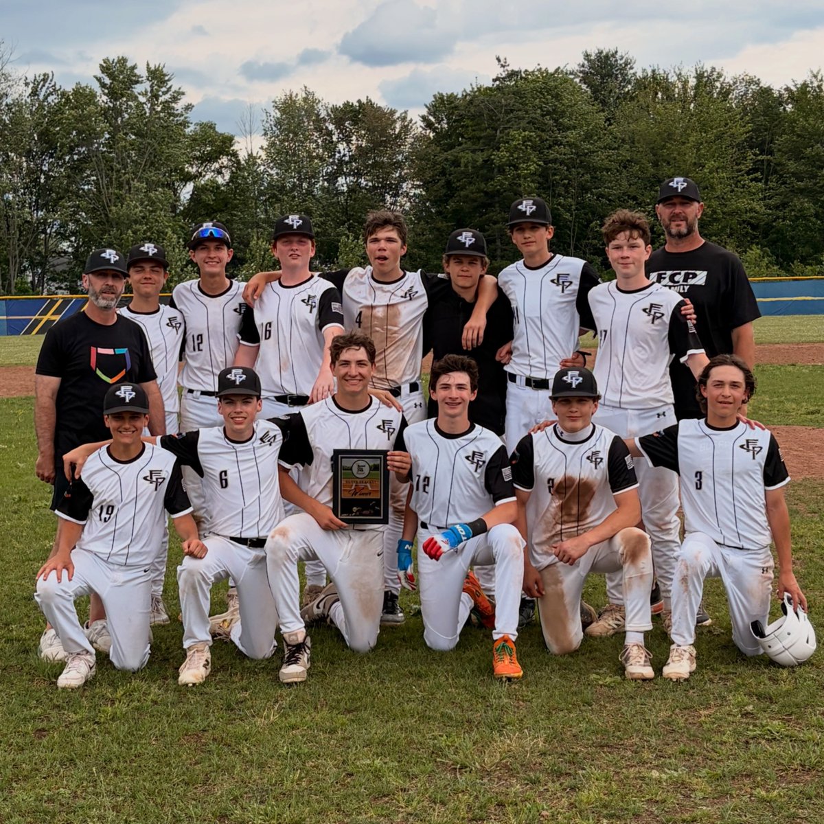 QCEliteBaseball's tweet photo. Congratulations to FCP 14U on capturing the 2026 Queen City Elite 14U Silver Bracket Championship Title!

#CrownTheChamps👑 https://t.co/z7tgfnUxiS