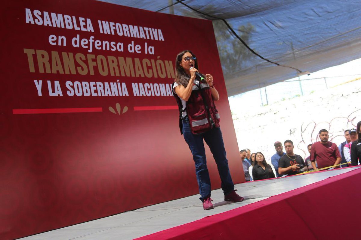 nallelipedrazah's tweet photo. Estuvimos este domingo con mi amiga @ButandaGladyz en la Asamblea Informativa realizada en Morelia, donde reafirmamos nuestro compromiso con la transformación que vive nuestro estado y nuestro país ❤️🇲🇽

#MujerParaMichoacán #EsTiempoDeMujeres https://t.co/EWXXZ8gSuo