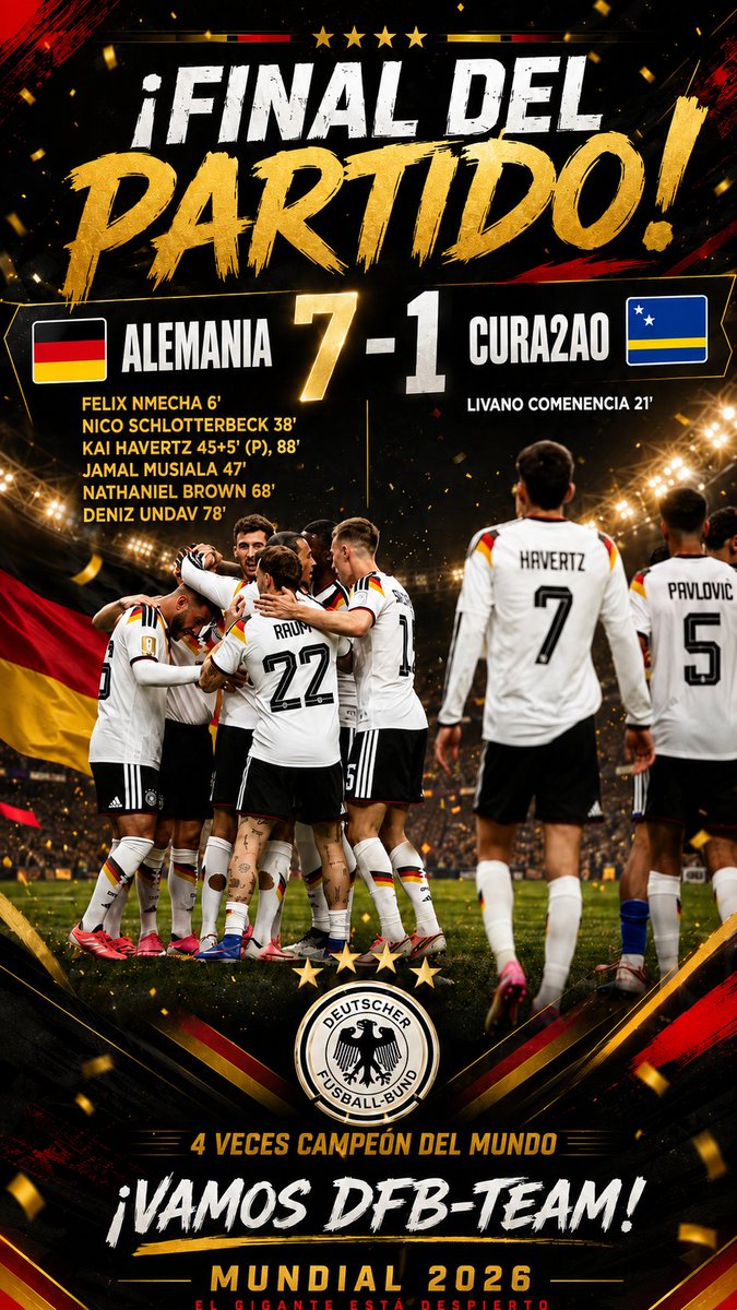 Ally1925CC's tweet photo. Vamos Alemania 🇩🇪 @DFB_Alemania
  vamos con todo https://t.co/5qAmQdmGpM