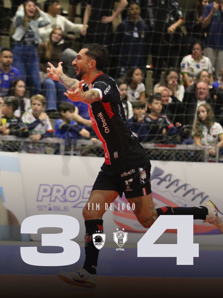 jecfutsal's tweet photo. CLASSIFICADOS! 🐰

O JEC/Krona Futsal venceu o ACEL Chopinzinho por 4 a 3, na prorrogação, e está nas quartas de final da Copa da LNF.

Em uma partida extremamente equilibrada no Paraná, o Tricolor marcou com Luisinho, Rafael Henmi, Alves e Fernando. https://t.co/rYxSV7boQw