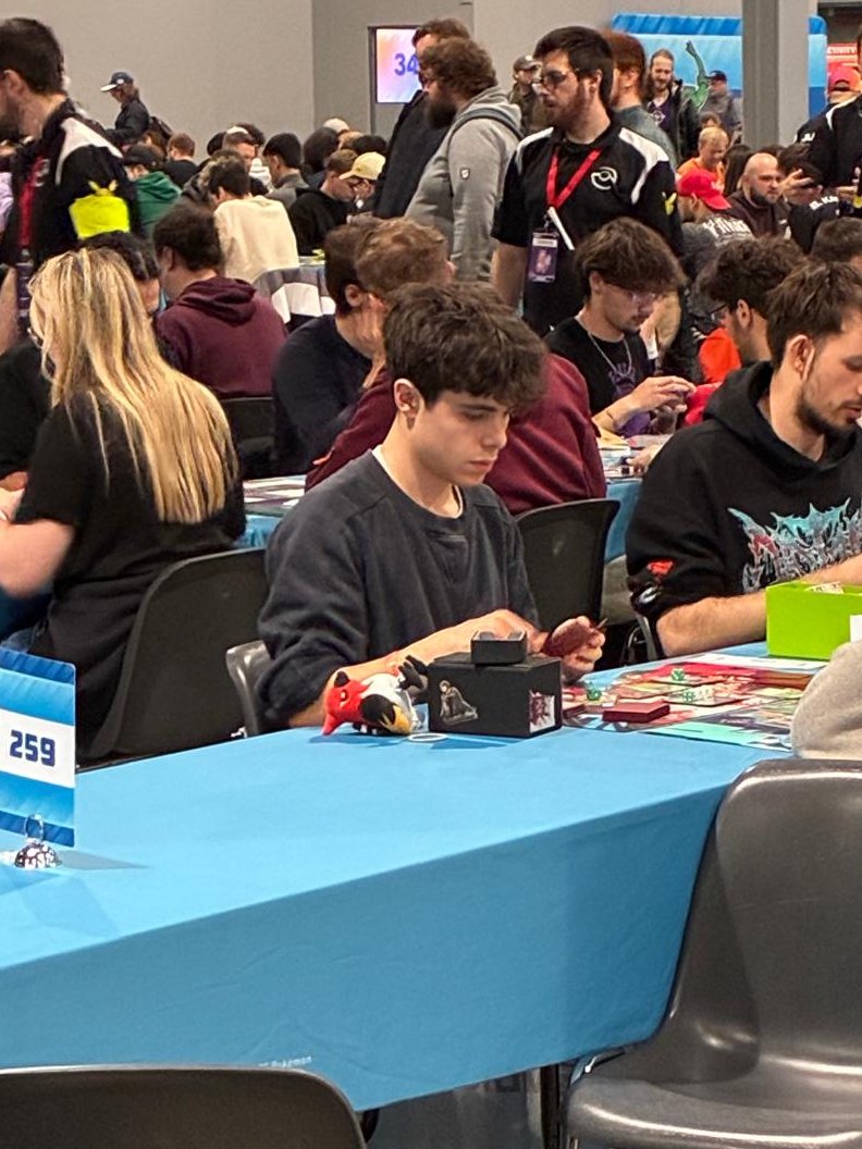 FletchTCG's tweet photo. 25/26 Season complete‼️‼️
234cp in my first competitive season and 3rd year playing!
3 majors attended ⬇️
t512 Lille &amp; Utrecht!
t128 Brum!
Super thankful for such an incredible local community, you guys are the best 🥹❤️
Next stop, Look East worlds!!! https://t.co/qocoW3WREH