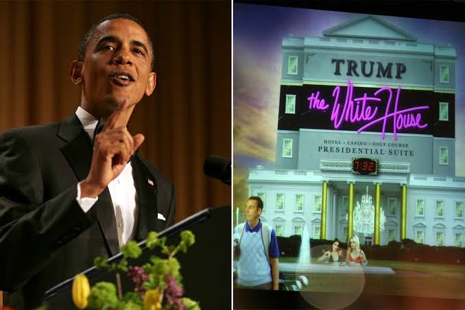WantSUMgetSOME's tweet photo. Today we see that Obama wasn’t far off, and really had Trump pegged. Mr President, on this #ObamaDay we salute you! 🫡 https://t.co/bU464w5nkc