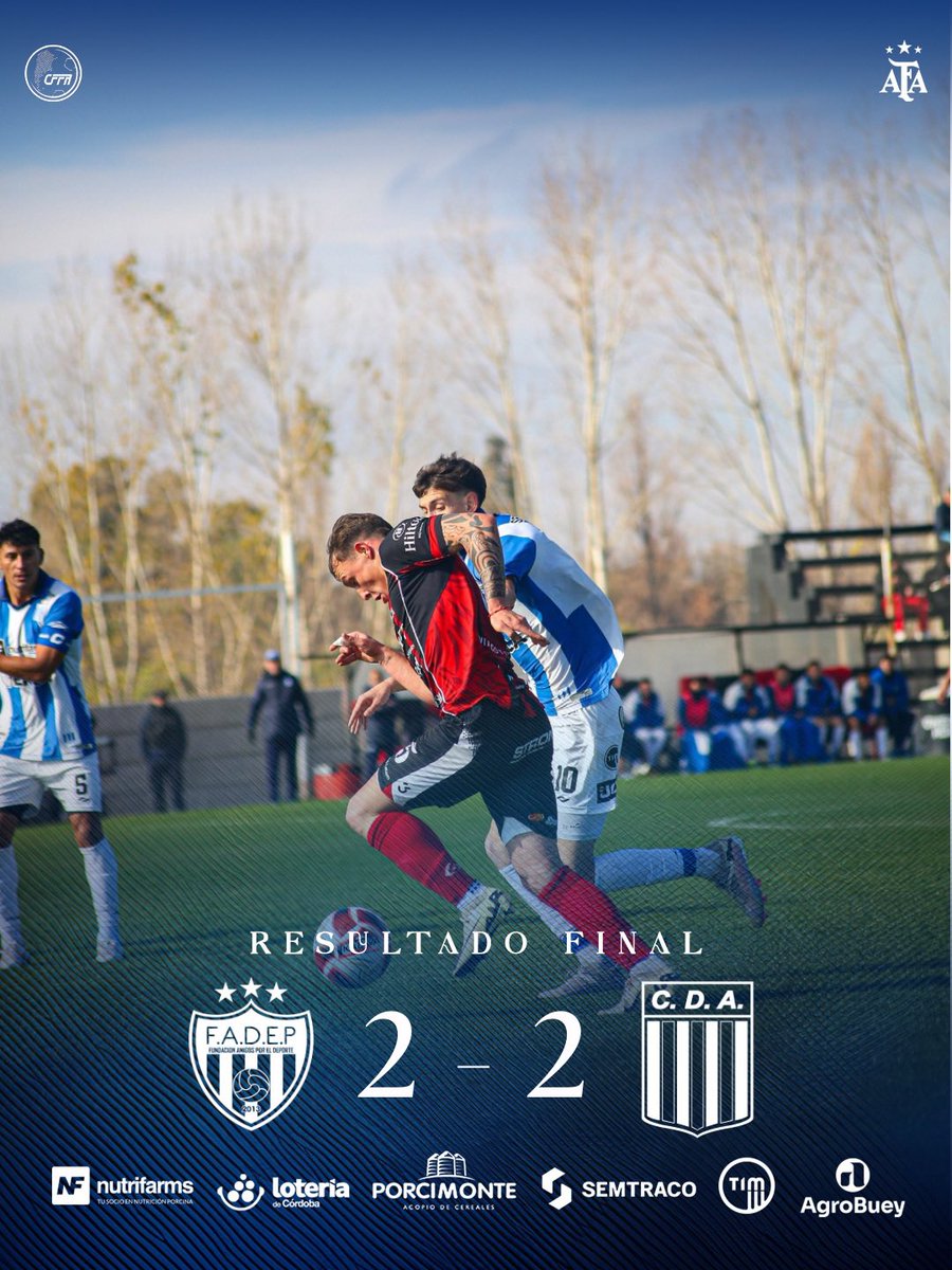 CDArgentino's tweet photo. Final del partido en Mendoza. 🤝🏽

FADEP 2 - #Argentino 2

🗣️Jorge Tejada y Gabriel Sarmiento.

#DaleRaya🔵⚪️🔵 #TodosJuntos https://t.co/dmQqkct80l