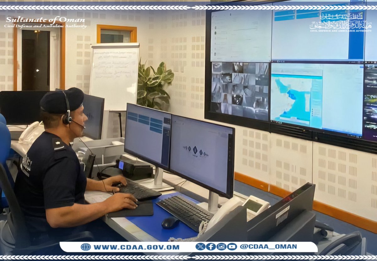 CDAA_OMAN's tweet photo. تلقى مركز العمليات بهيئة الدفاع المدني والإسعاف بلاغاً عن حالة مرضية لفتاة تبلغ من العمر (15) عاماً تعرضت لانسداد في مجرى التنفس أثناء تناول الطعام. 
#هيئة_الدفاع_المدني_والإسعاف https://t.co/byXIJT5NpD