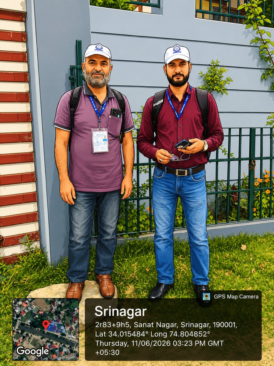 ImranAliEmran's tweet photo. The census transforms numbers into knowledge and knowledge into planning.
@censusindia2027 
@dcojkcensus 

#Census_of_India_2027 https://t.co/PmGmAk1FLN