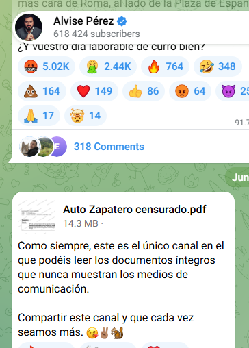Auroraiterum's tweet photo. ¿Alguien puede decirme cómo es posible que el mamahostias de Luisito Alvise Pérez puede tener el auto sobre la tasación de las Joyas encontradas en la caja fuerte de Zapatero?
Es una pregunta retórica, of course.
Pero desconozco porqué aparece como cliente el @ppopular ...🤔 https://t.co/kd6R4aQcAR