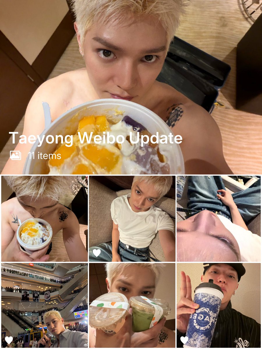 monsieurTY_'s tweet photo. Taeyong Weibo update! 

I had a wonderful time in Shanghai and Chongqing! It's been so long since I've seen you all, seeing your faces really made me happy.

I'm already missing you all, and I hope we can meet again soon. While I'm away, will you continue to support the "WYLD" album?

We'll see each other again soon, it's a promise!