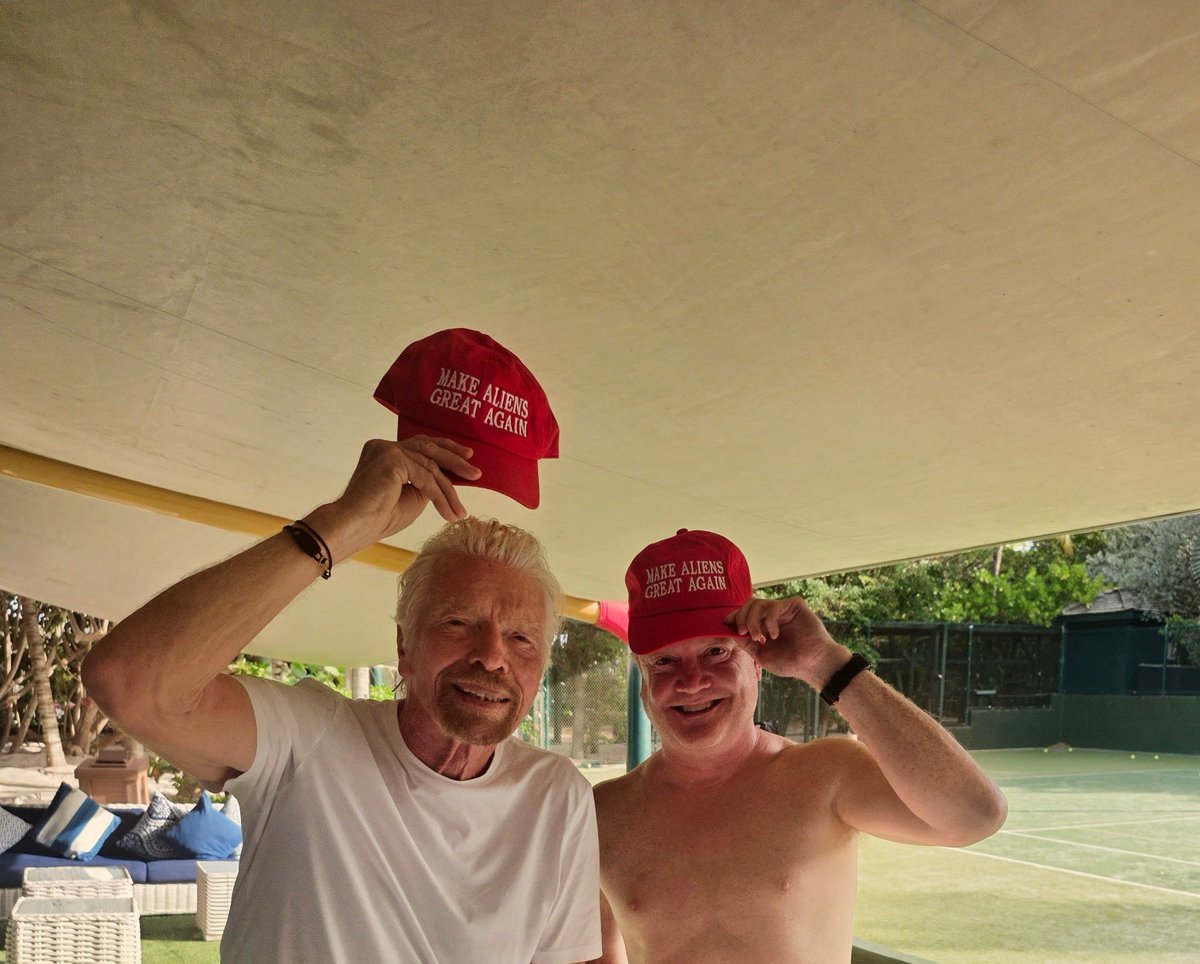 MAGA_Aliens's tweet photo. First billionaire to support solana:Hon2rHAiqkcDtUzL5gA2vjXPr7T1MPCK2UT2AHKCpump Welcome aboard! @richardbranson https://t.co/qSeAKY1PeN