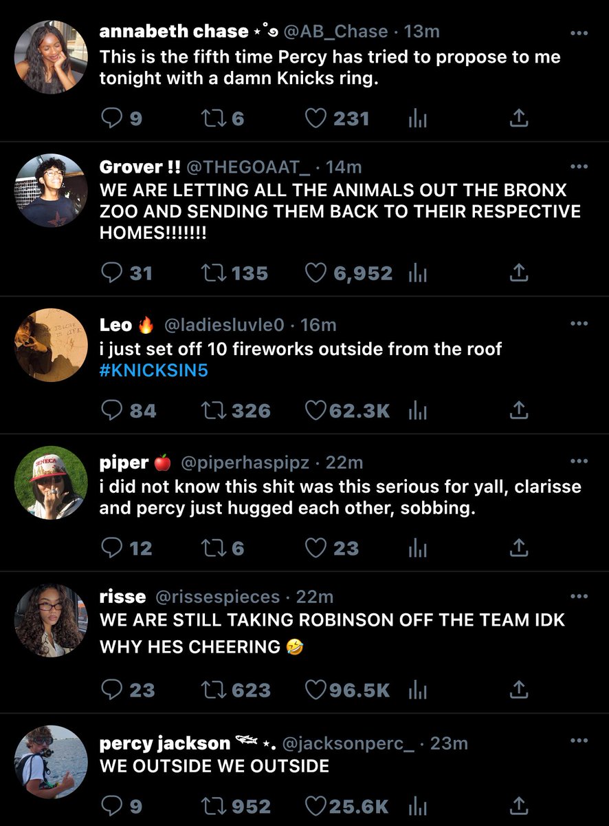 THEBLKLARAJEAN's tweet photo. WE OUTSIDE WE OUTSIDE #KNICKSIN5 #NOMATTERTHEUNIVERSE https://t.co/d6gSrSU08a