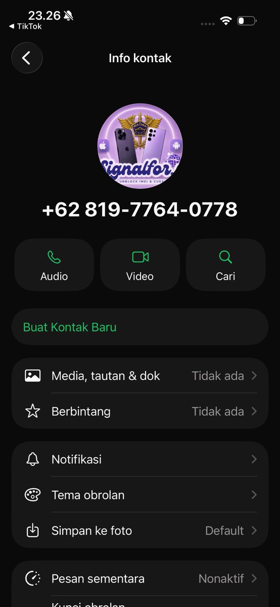 bellani_syifa's tweet photo. TOLONG VIRAL IN TIKTOK NAMA NYA @Signalfor.u penipu ya gaes jangan mau sama jasa dia tolong bangget rek a/n Yoga erlangga
Hidio lu ga tenang lu!! https://t.co/F8HdeBc9ga