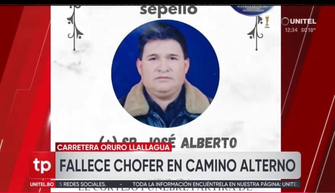 ClauSorucopress's tweet photo. Otra MUERTE por los #Bloqueos CRIMINALES en #Bolivia
Es un transportista que tuvo que optar por un camino alterno al ver el bloqueo en su rumbo. Tuvo un accidente y su vehículo lo aplastó.
Ah, pero el diálogo está funcionando, gracias por su RESILIENCIA y AGUANTE 😏
17 FALLECIDOS https://t.co/IGLGGbTzIR