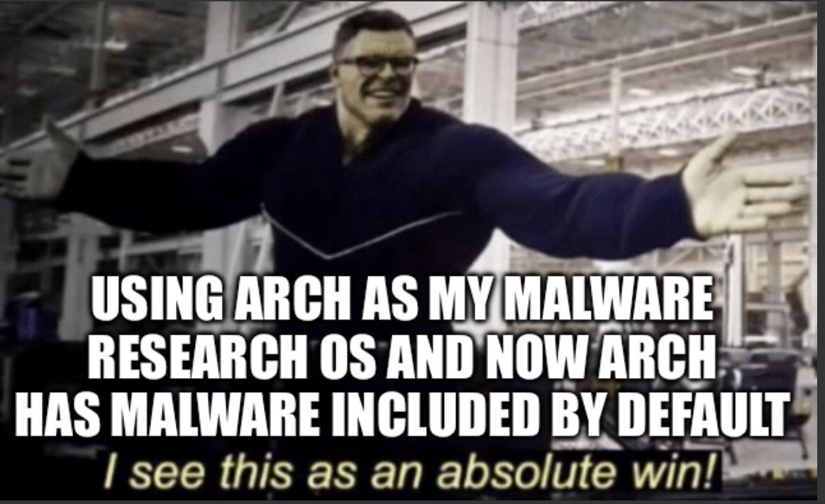 rekdt's tweet photo. Imagine being scared of malware https://t.co/lJFp7fN6kZ