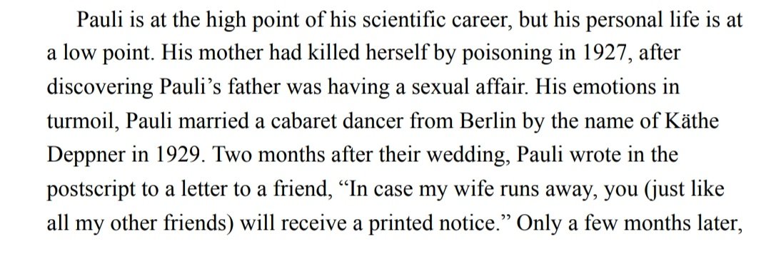 star_stufff's tweet photo. Wolfgang Pauli, the great physicist, had his personal life completely wrecked at a high time of his career. https://t.co/8DyzfqQ6F9