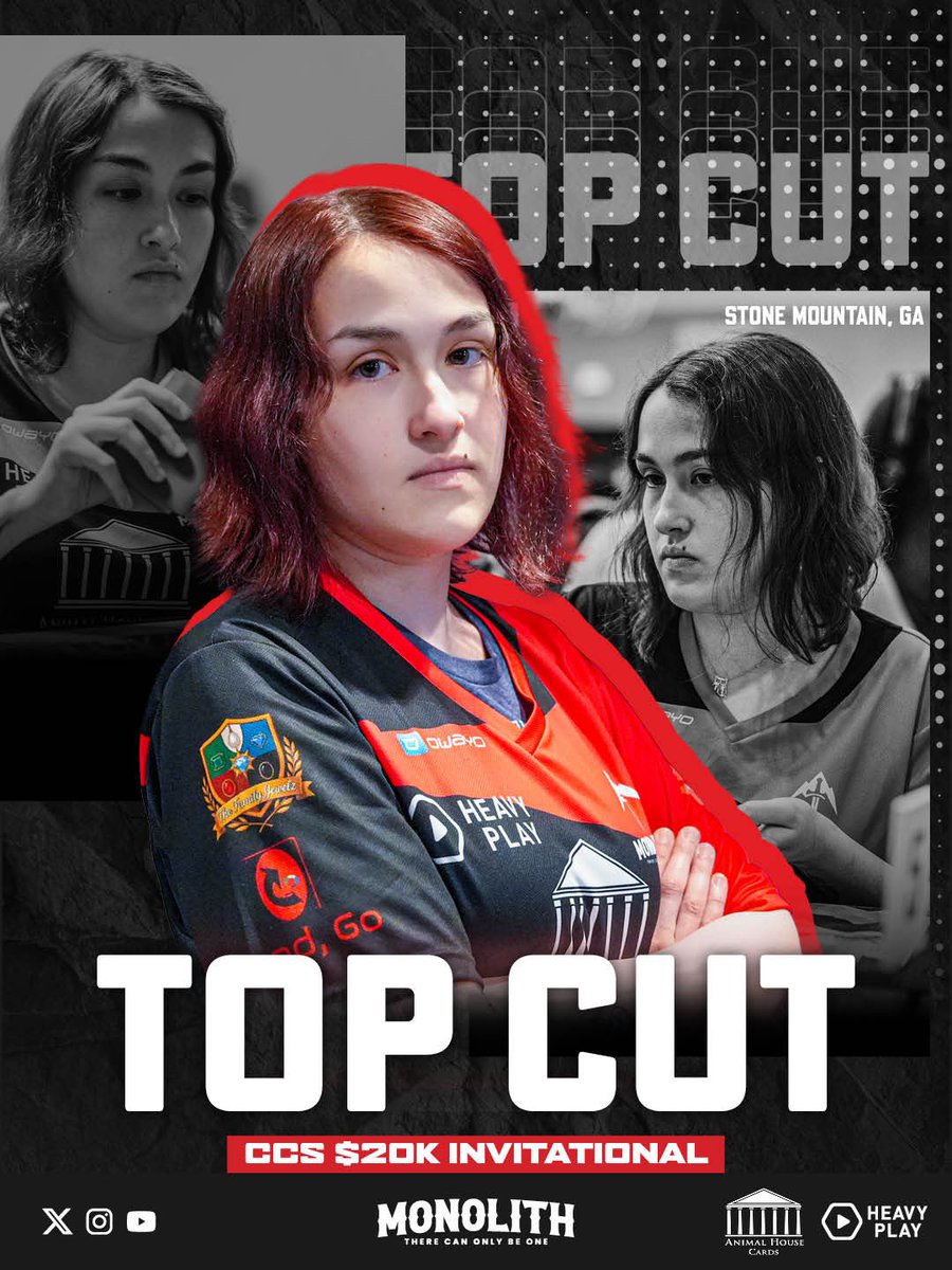 Monolith_MTG's tweet photo. Shoutout to @HellaLily13 making not only top cut at @CCS_Atlanta but also popping the bubble while on Pirate Farm! Congrats Lily! https://t.co/nxmHbBwIFK