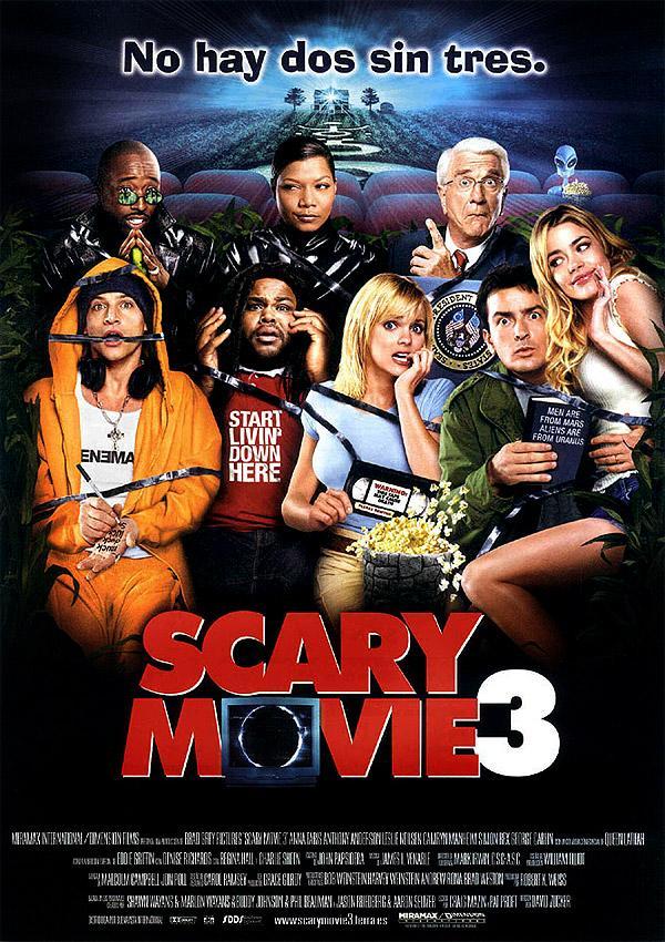 PuppyShipper's tweet photo. 21. Scary Movie 3 (2003, David Zucker).

Me funciona menos que la primera y la segunda. Los gags me funcionan, pero recaen demasiado en la violencia o chistes facilones. No veo aquí tanta mala leche en el humor y echo de menos a Shorty y Ray. https://t.co/72ykyPzlh6