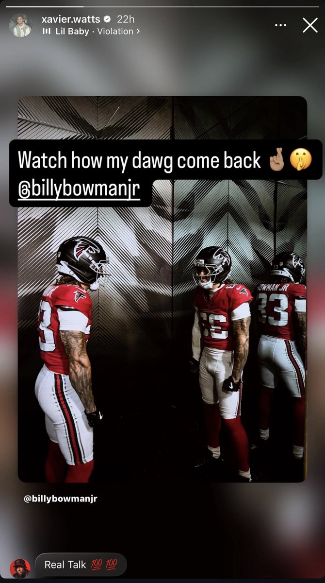 BKsquared7's tweet photo. Xavier Watts is ready for Billy Bowman Jr to hit the field again https://t.co/ob3k2wWxBA