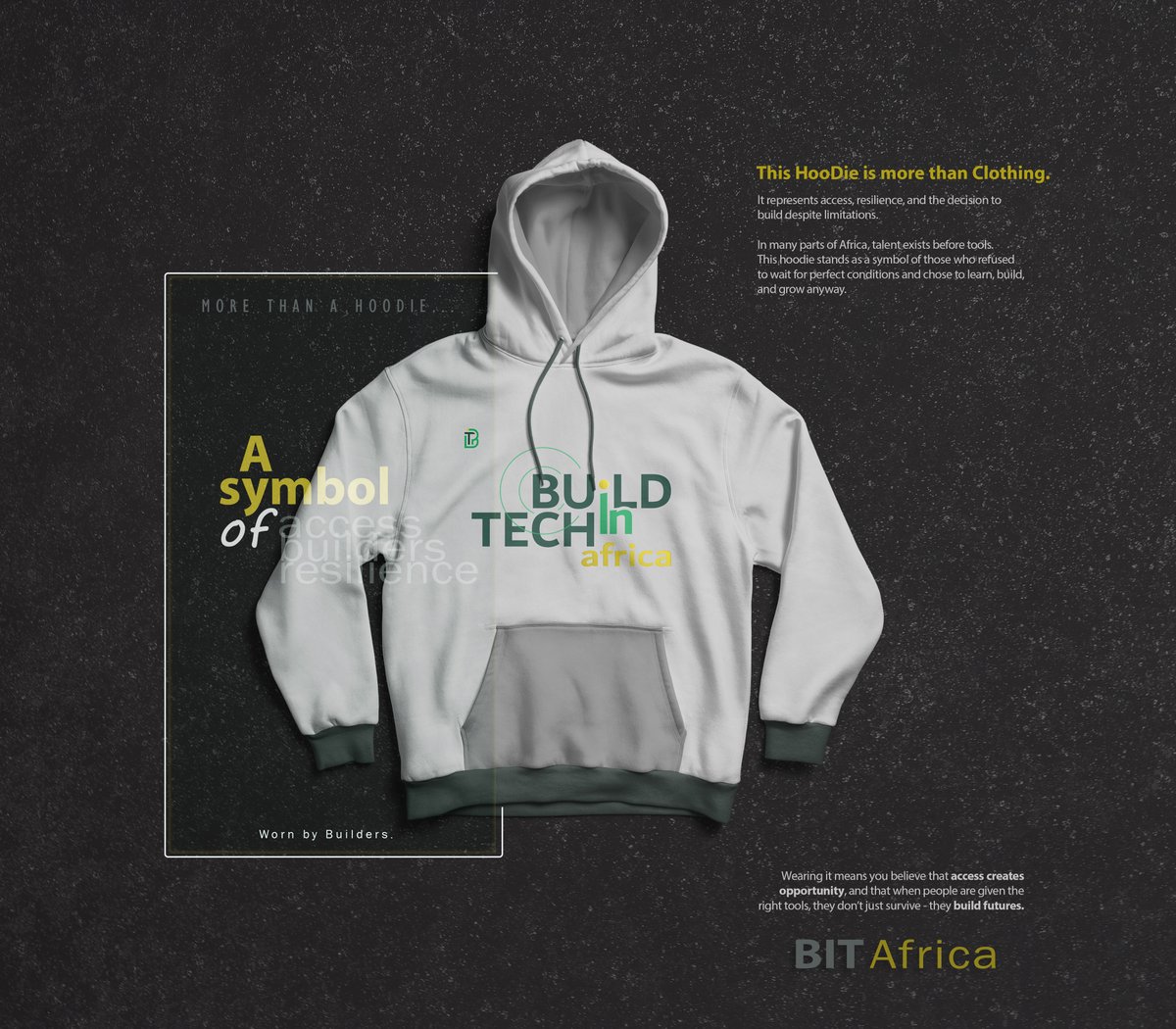 Zjart_'s tweet photo. I Designed a HooDie 

Not just a hoodie. A symbol of vision, growth, consistency, and a generation choosing tech over limitation. 

Built for creators.
Built for dreamers.
Built for the future.
#BUiLDinTECH #Africa 

Which are you going for? https://t.co/VY5o5kXqSh