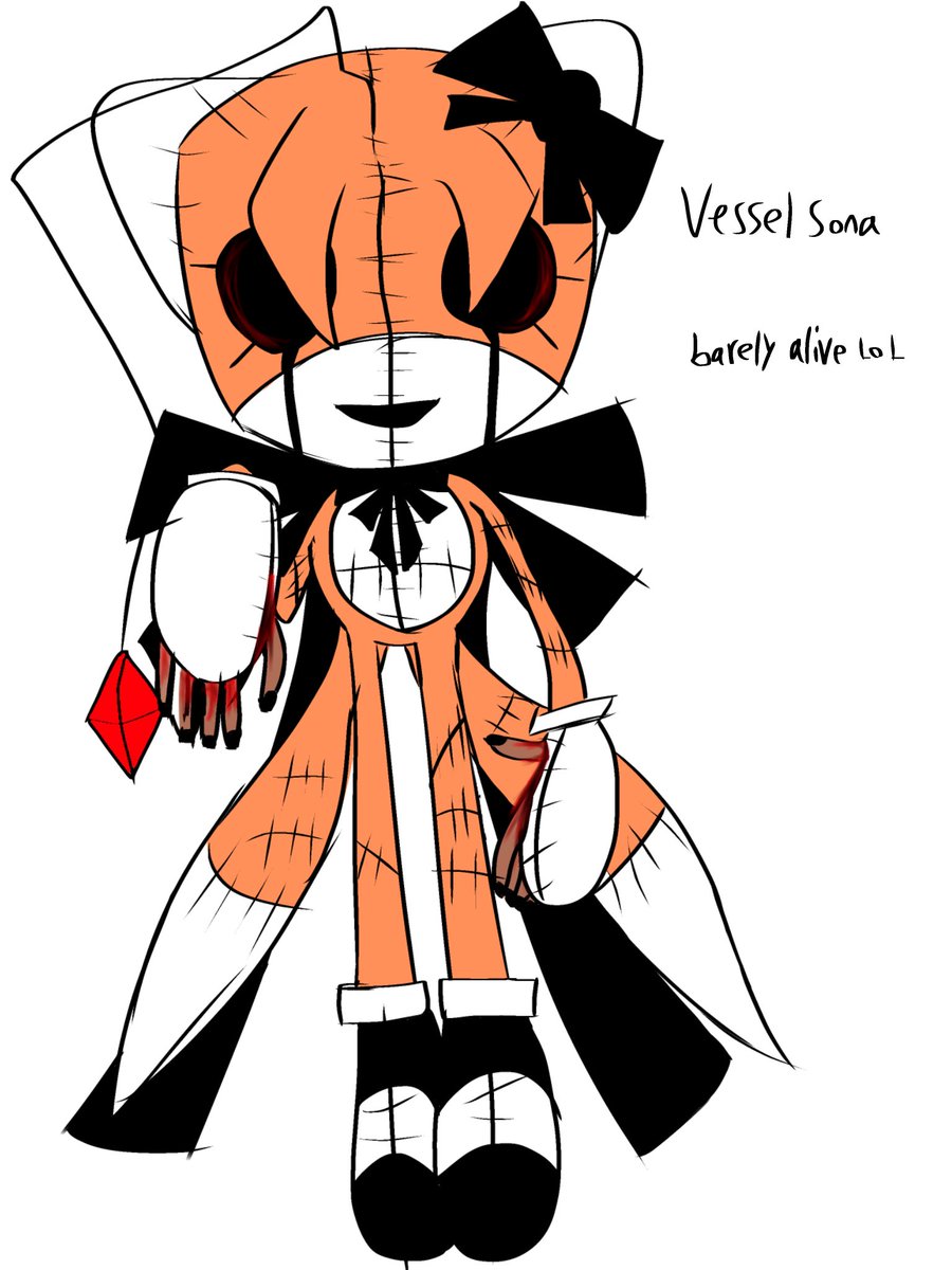NonsieDoll's tweet photo. #briangriffinplush everyone seems to be making exe vesselsonas so i remade my own Tails Doll vessel https://t.co/L9tN9Cro3i