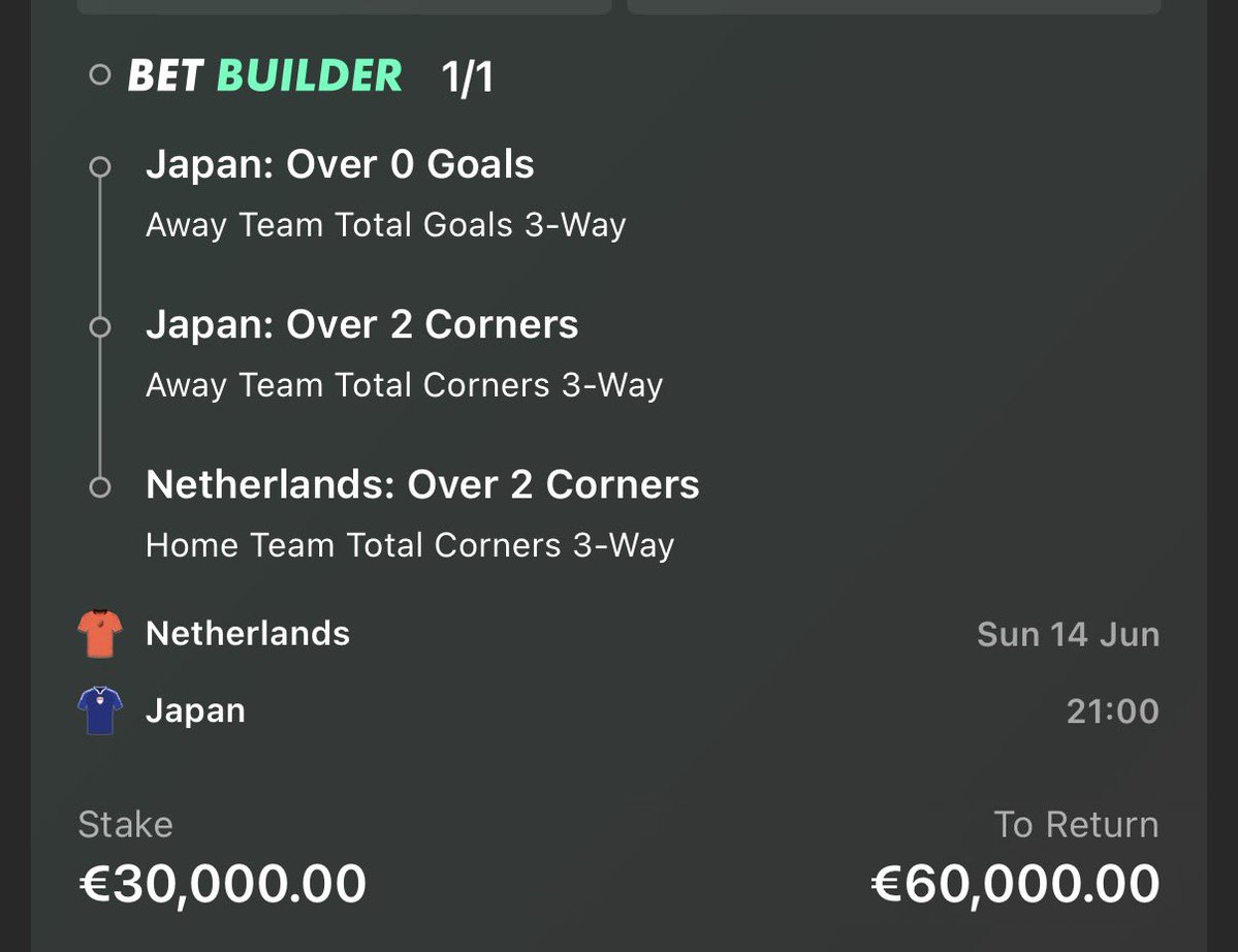 PhilBrophy1's tweet photo. World Cup Banker #10

🇳🇱 Netherlands v Japan 🇯🇵 https://t.co/bgi0R02oHl