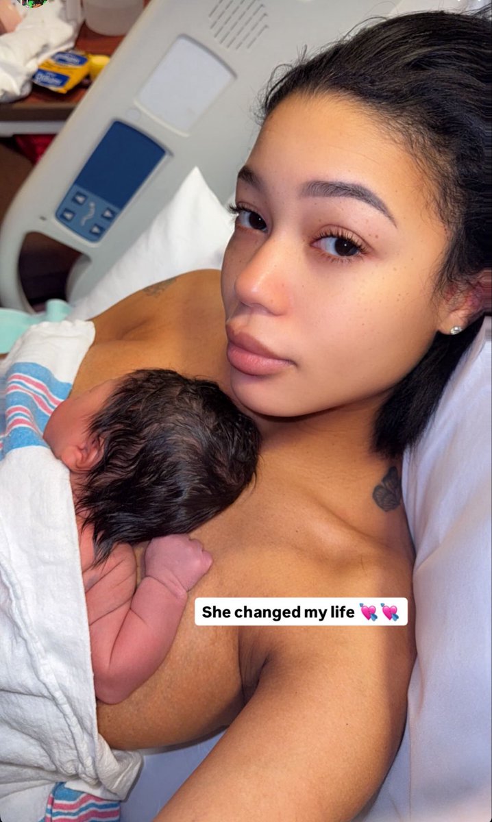 SunnyBanks_'s tweet photo. Coi Leray shares some throwbacks of her baby Miyoco. Adorable 🥰 https://t.co/ekmIq4AGoW