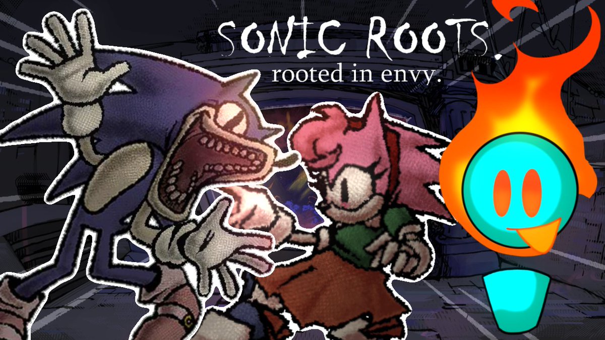 cometflamer's tweet photo. New Video!
Finally checked out the official return of Needlemouse in FNF, SONIC ROOTS! Super cool short exe mod with some of the craziest visuals and sauce I've seen in fnf modding! Enjoy!
#fnf #sonicroots #rootedinenvy #speedduo64
LINK IN REPLIES https://t.co/EhxFdB0qAA