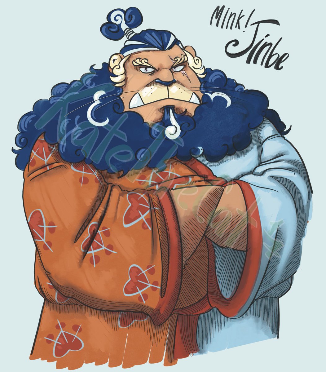 KatetheCat17's tweet photo. Lion mink man 
#onepiece #jinbe https://t.co/nNDvkHp0o8