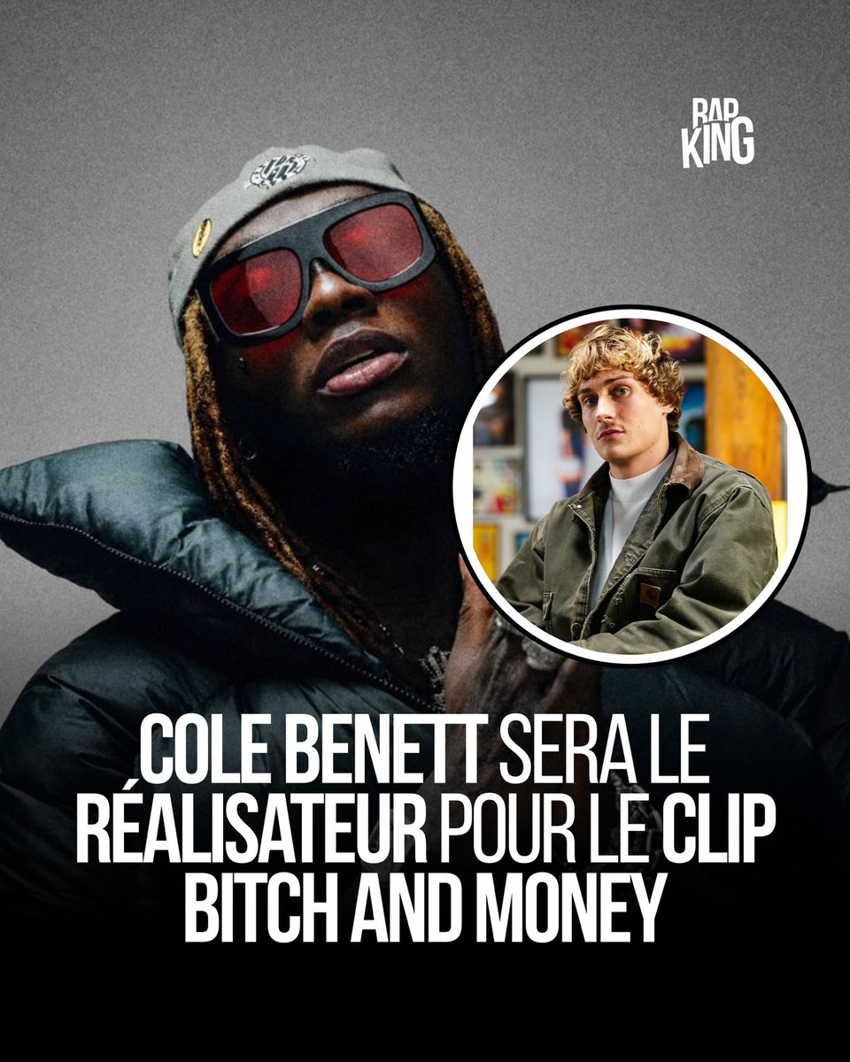 rapking634's tweet photo. 🚨BOOM| Cole Benett le célèbre réalisateur américain fondateur de Lyricalemonade ayant travaillé avec Juicy Word, Justin bieber, Kanye West, Tyler The creator 

Il sera le réalisateur du le clip « Bitch and Money » de Himra ft Zlatan et BABY DAIZ ! https://t.co/bZ6ueAzKBt