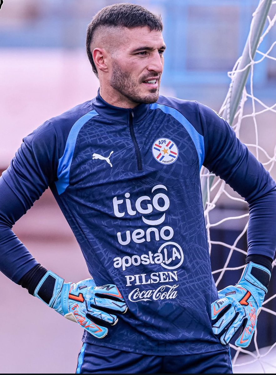 Mathicalabrese's tweet photo. Si el Profe Alfaro quiere seguir con vida en la Copa del Mundo, el primer cambio tiene que arrancar por el arco. Hay que poner a un caudillo en ese puesto, a un tipo con personalidad y liderazgo. Ese hombre es Gastón Olveira. https://t.co/07f3UZXvFM