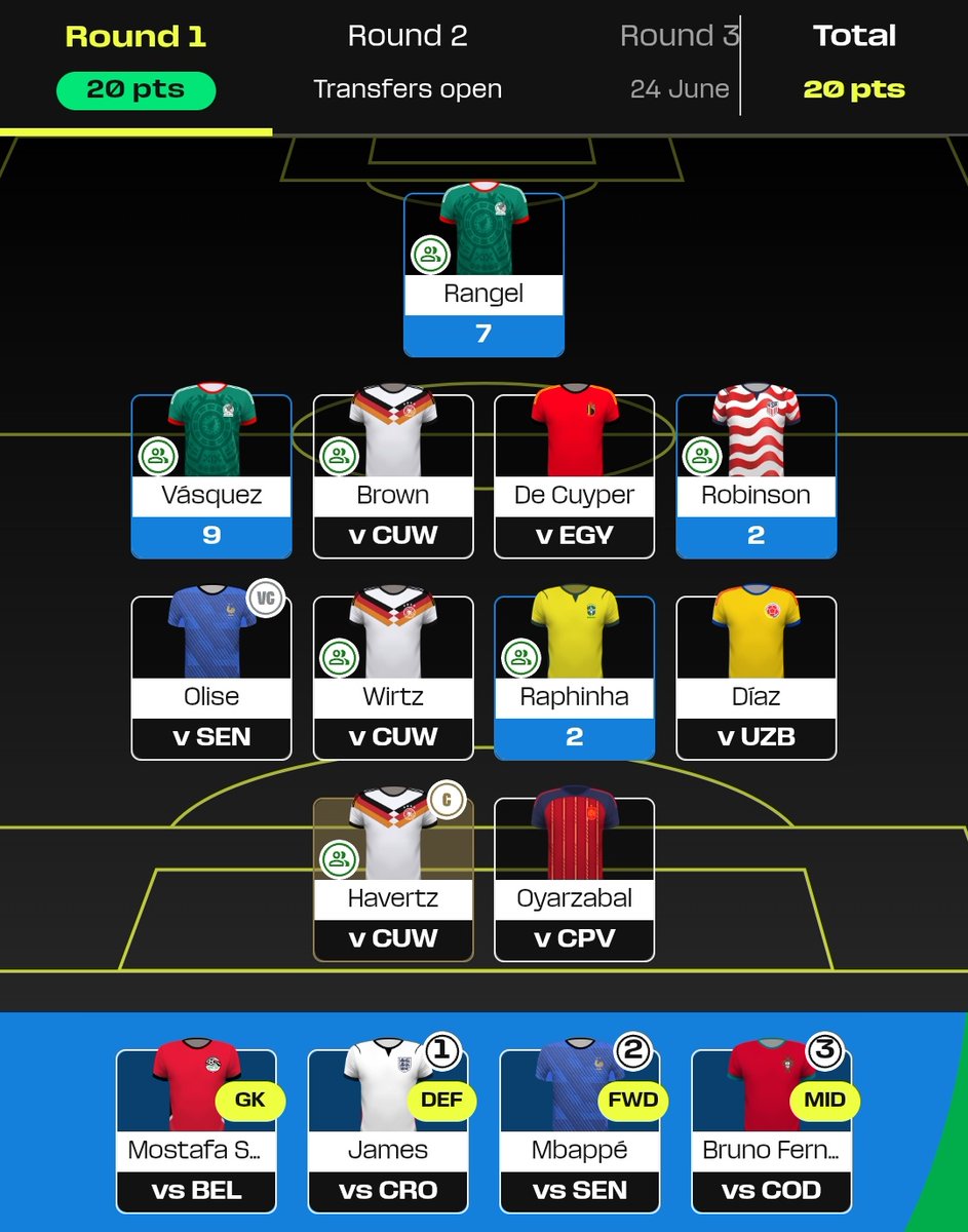 OSH_FPL's tweet photo. 3rd Captain: Havertz ©️🇩🇪 https://t.co/toECx8u3ah