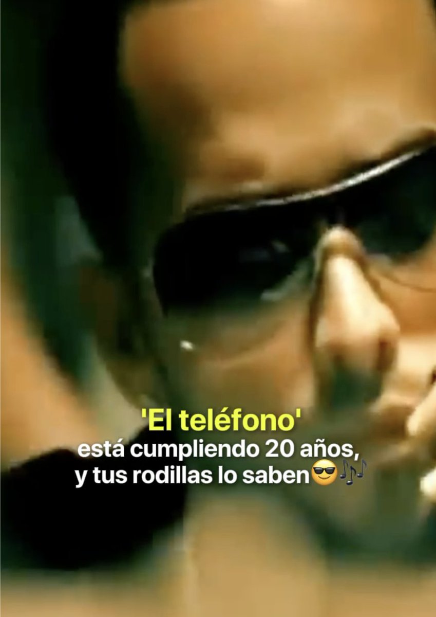 UMusicColombia's tweet photo. 'El Teléfono' está cumpliendo 20 años, y tus rodillas lo saben📞😅
Play aquí: https://t.co/ehuFODdS3w
#hectorelfather #wisinyyandel https://t.co/kK4ke7yLDq