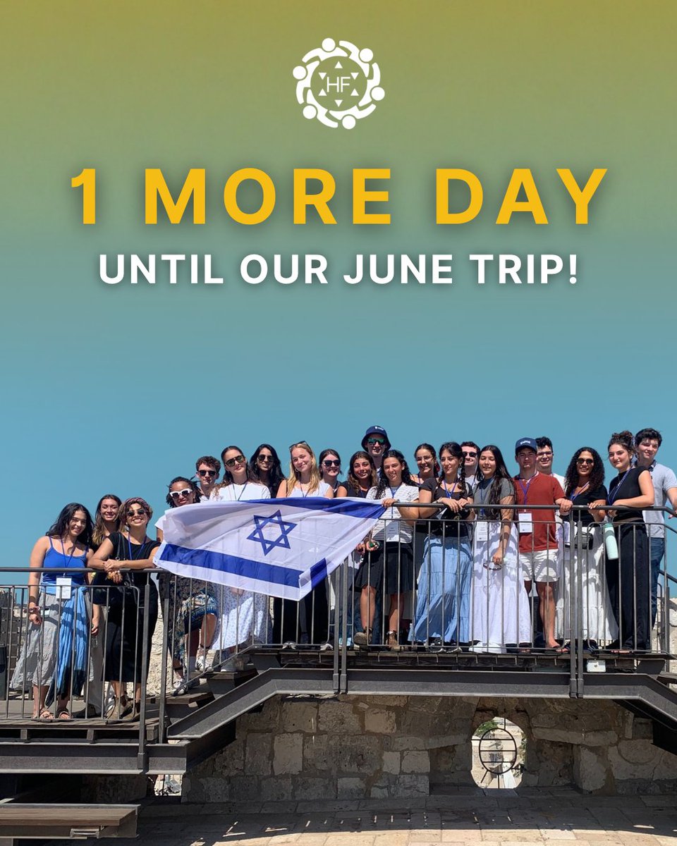 Hasbarafellows's tweet photo. TOMORROW IS THE DAY! 1️⃣ day until our fellows land in Israel to begin an experience of connection, history, and advocacy. More to come, and we can't wait to start! 🇮🇱🛬 ✨💪 https://t.co/DoG3VQJQmr