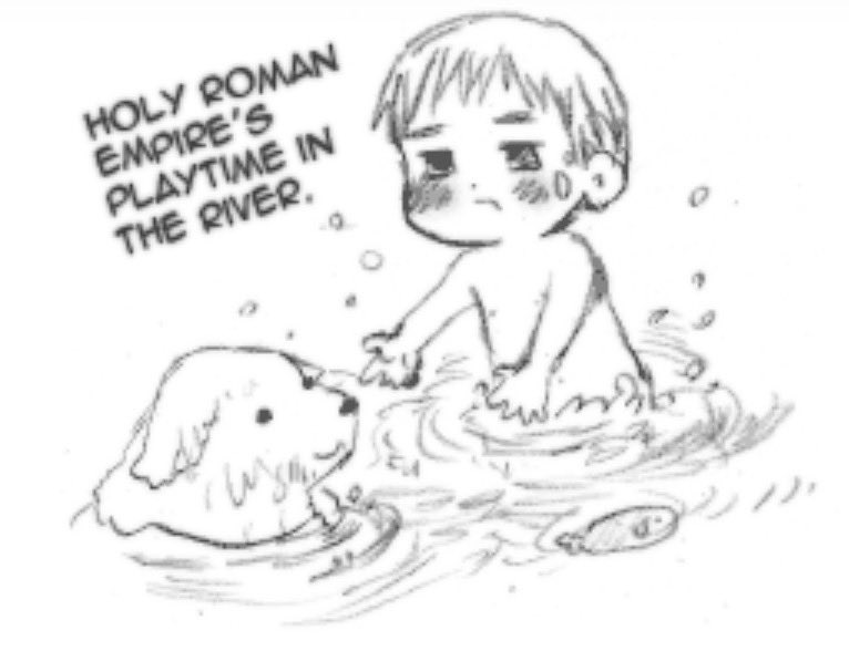 holyromen1fan's tweet photo. this kid literally only smiles 4 times in the whole manga 😭 #hetalia #hre https://t.co/OYl19xWbo5
