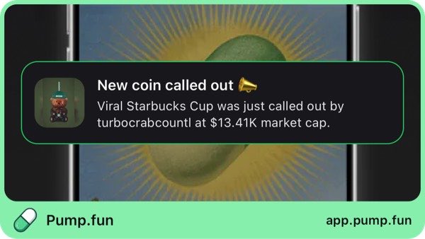 philthy33's tweet photo. Just called out Viral Starbucks Cup at $13.41K mcap. Follow me on https://t.co/6blUwP4uqq app to get instant alerts: https://t.co/QhttWMuOBq https://t.co/wj0scySlu4