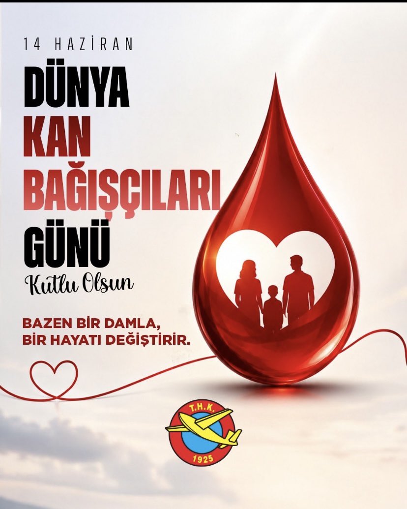 HavaAdana's tweet photo. Kan Bağışı Hayat Kurtarır

Karşılıksız ve gönüllü kan bağışıyla sayısız insanın yaşamına dokunan tüm bağışçılarımızın 14 Haziran Dünya Kan Bağışçıları Günü'nü kutluyoruz.

#DünyaKanBağışçılarıGünü #KanBağışıHayatKurtarır https://t.co/NUQSAQDQYb