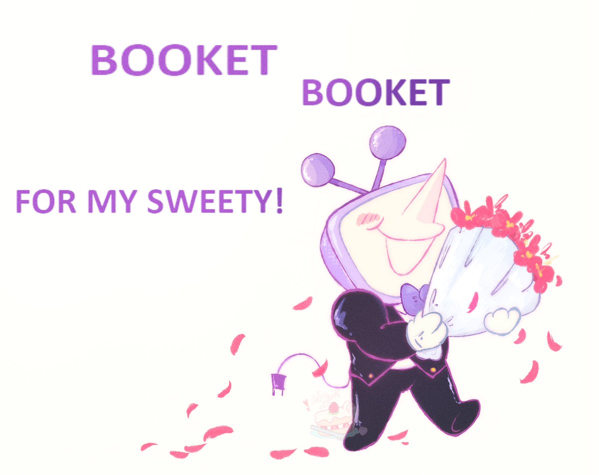 BluelightSpecil's tweet photo. A gift...for you! 🌷🌸🌺 

・· · · · ♡ · · · ·・
[ #art #doodle #tenna #tennadeltarune #deltarune ] https://t.co/rcF6BTOEDd