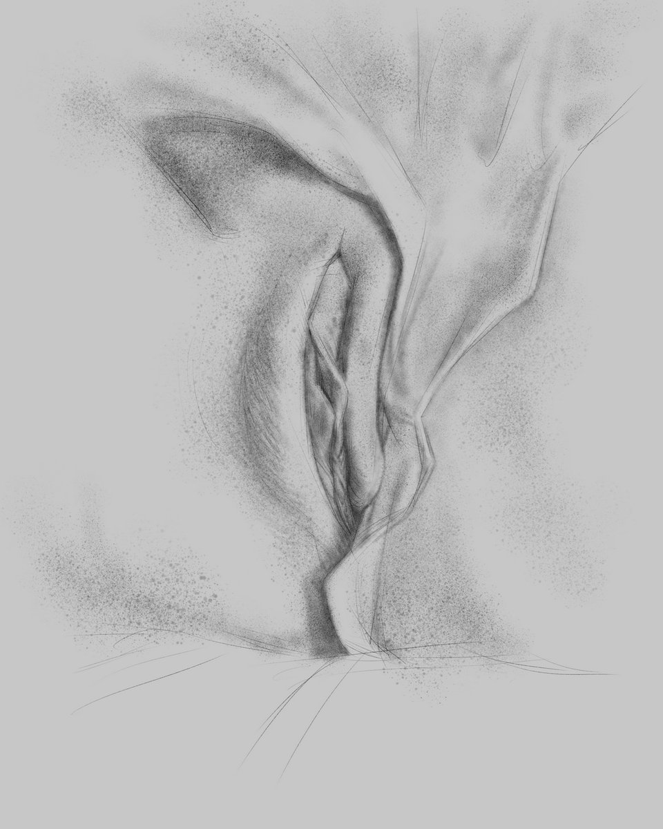 Azrael_DoA's tweet photo. Vulva art. Quick sketch.
When I have some free time and feel inspired, I draw something beautiful. 
Something I like. 
And I hope that someone else will enjoy it too.

#vulvaart  #study #sketch #Azrael_DA https://t.co/GczopVIlz8