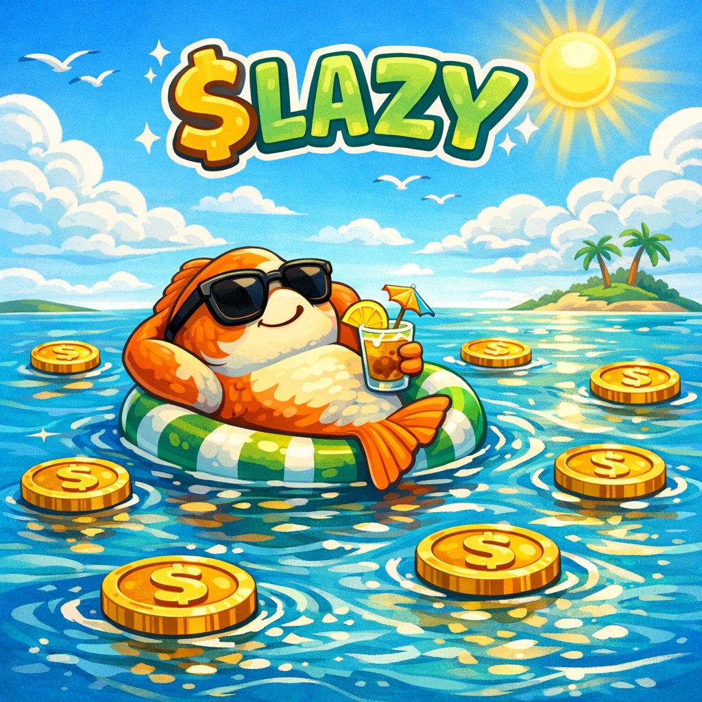 SimbaSD1's tweet photo. 😴💤 Reminder: You don't have to do anything. $LAZY doesn't demand shilling, tasks, or daily check-ins. Just hold and relax. The fish approves. 🐟🌊 #LAZY #Solana #LazyInvesting https://t.co/mXCkO0Ev52
