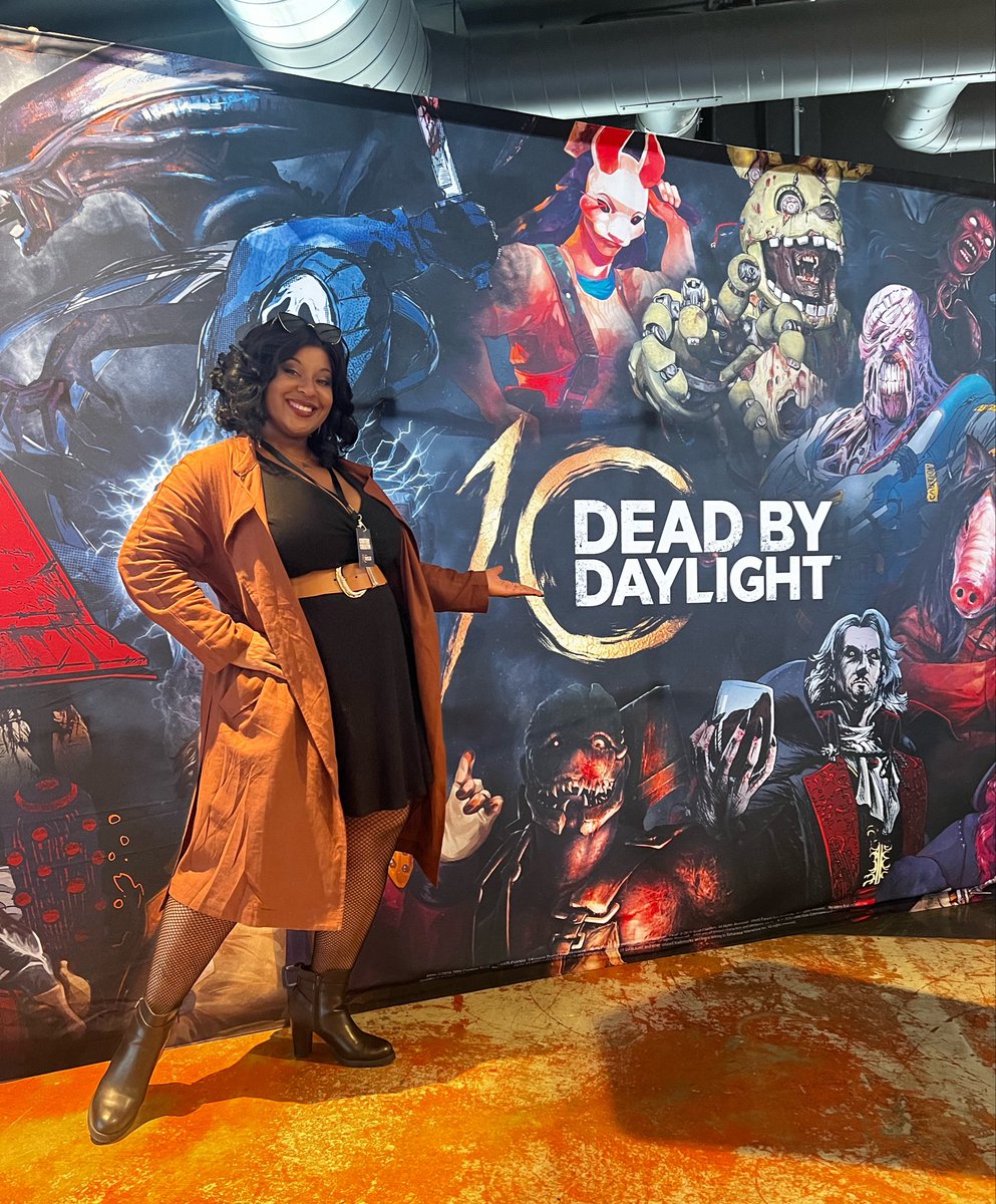 DieHardDivaTV's tweet photo. Happy 10th Anniversary @DeadbyDaylight 🎉 https://t.co/b2ZH8SpmRh