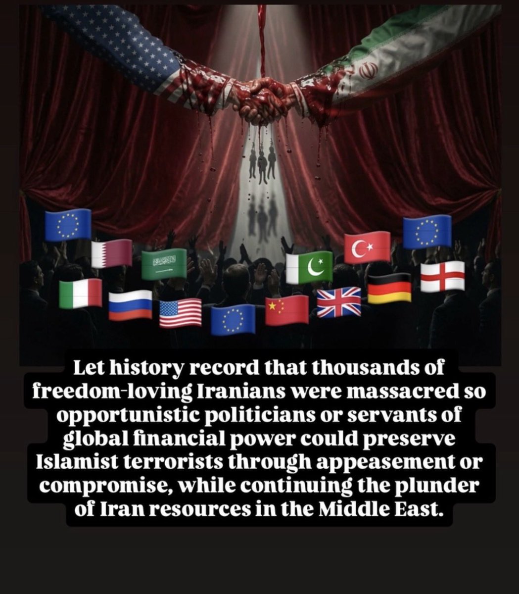 Afshin8698Hayat's tweet photo. @TruthTrumpPost 🔥🔥🔥
#NoDealWithIRGC
#FreeIran
#DownWithMullahs
#DownWithIslamicRepublicAndItsSupporters
#Be_The_Voice_Of_Iranian_People
🔥🔥🔥
@realDonaldTrump
@netanyahu
@LindseyGrahamSC
@SecRubio
@JDVance https://t.co/qJYBdIm4wp