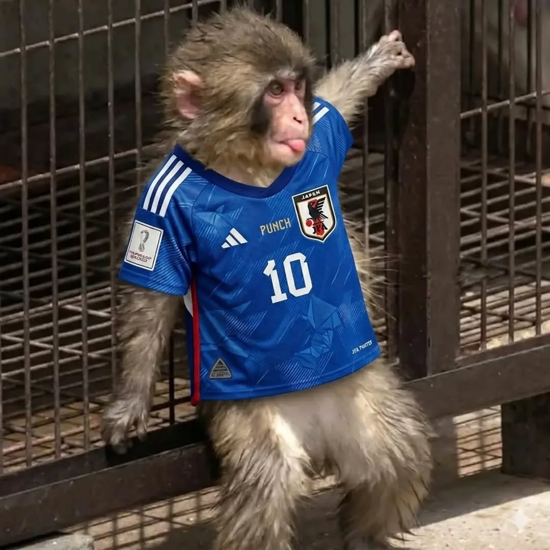 Petswithaura's tweet photo. World Cup vibes going on 🇧🇷🇦🇷🇵🇹🇯🇵🐒⚽ https://t.co/tsIOHXUM0I