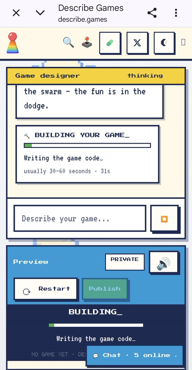 kriptoseyf's tweet photo. I try it. 
@Base44 @toly @solana @solanagaming @describegames #describe $describe https://t.co/Uqlc1UC791