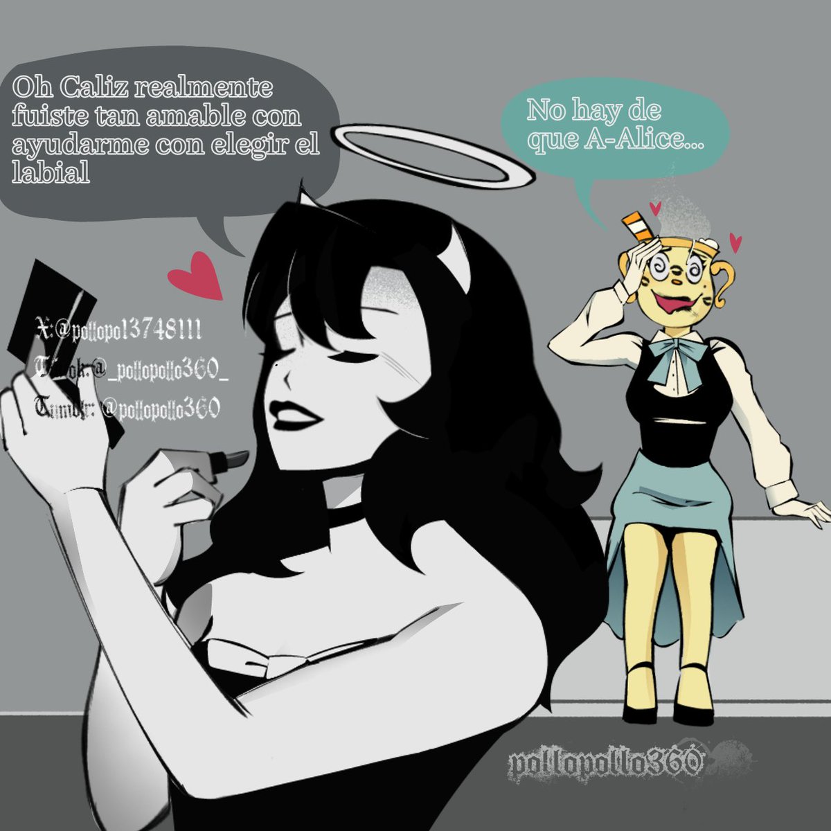 _pollopollo360_'s tweet photo. Alice x Chalice (pedido) 

-me complique un poco-
#aliceangel #chalicecaliz https://t.co/tDQEO3XIRe