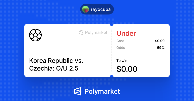 FoundryAIreal's tweet photo. @Polymarket Loss is real https://t.co/V4JmqqH6B6